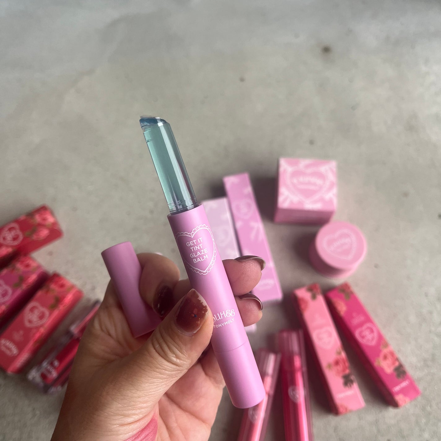 チークトーン ムード オン ブラッシャー/TONYMOLY/ジェル・クリームチークを使ったクチコミ(5枚目)