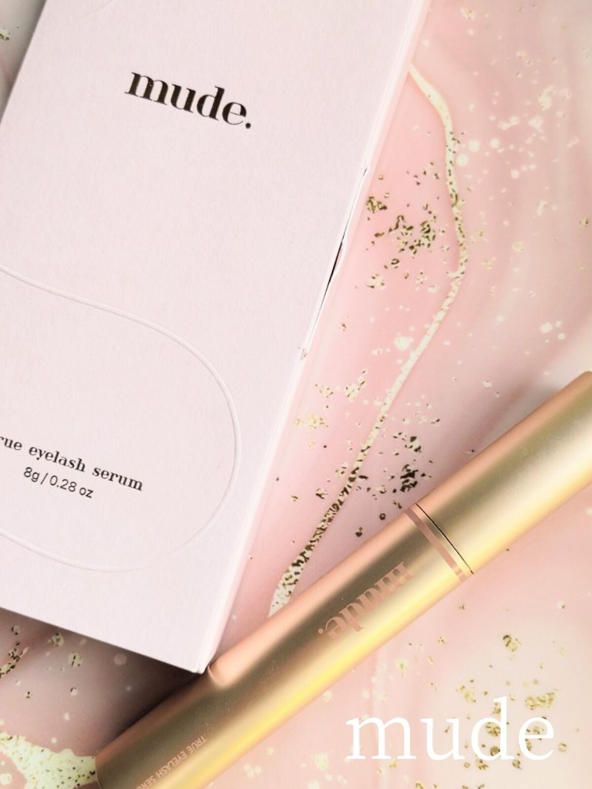 トゥルーアイラッシュセラム/mude/まつげ美容液を使ったクチコミ(1枚目)