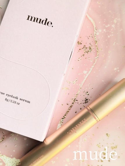 トゥルーアイラッシュセラム/mude/まつげ美容液を使ったクチコミ(1枚目)
