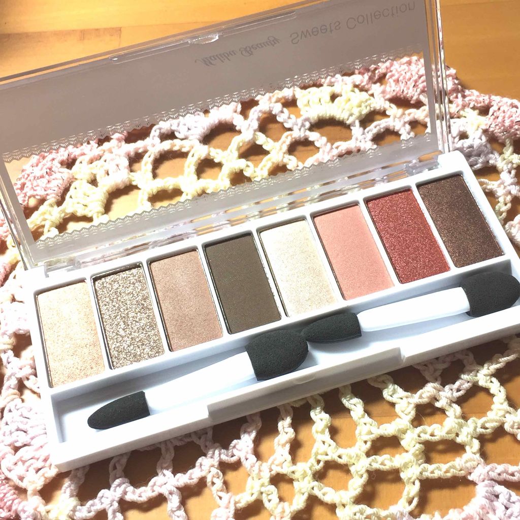 スイーツコレクション MBSC-04 オレンジシフォン/マリブビューティー/アイシャドウパレットを使ったクチコミ（2枚目）