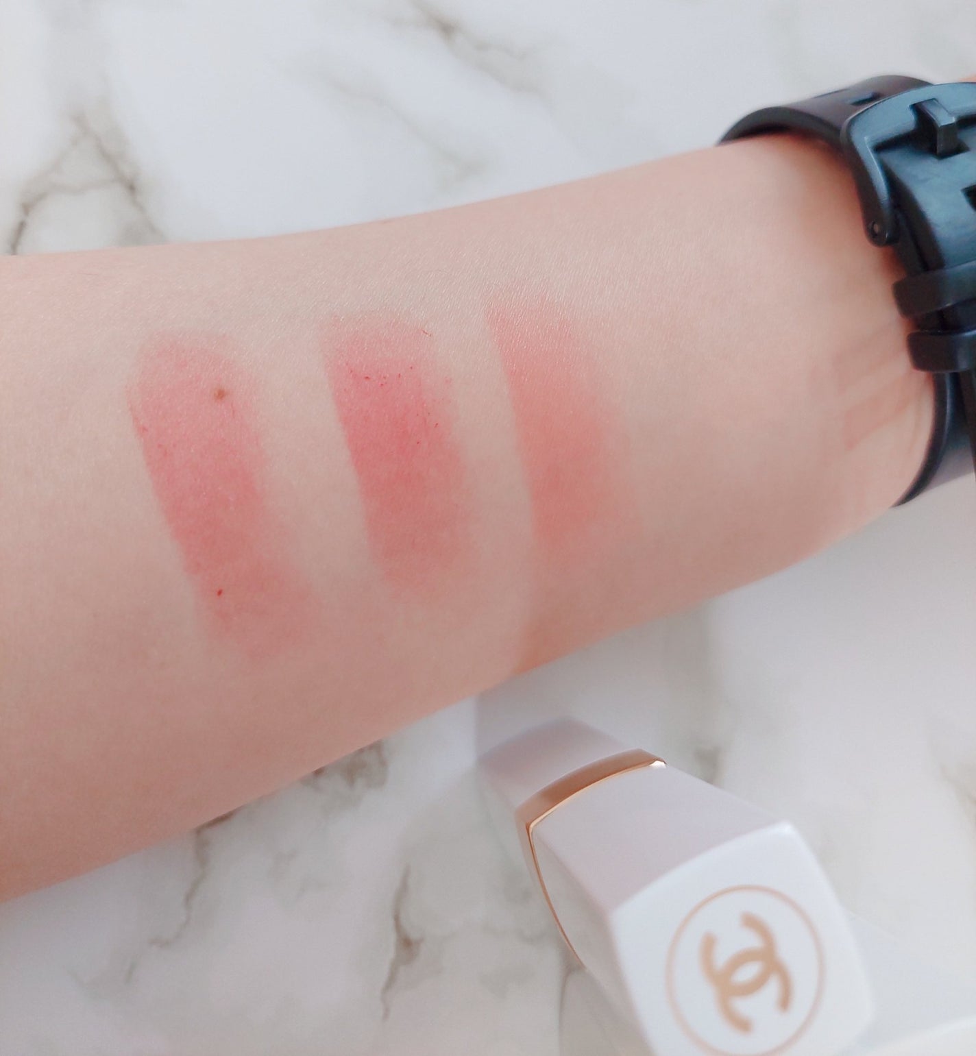 シャネル ルージュ ココ ボーム/CHANEL/口紅を使ったクチコミ(4枚目)