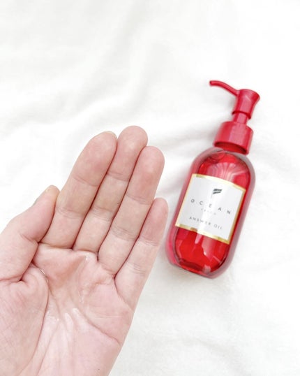 アンサーオイル/OCEAN TRICO/ヘアオイルを使ったクチコミ(3枚目)