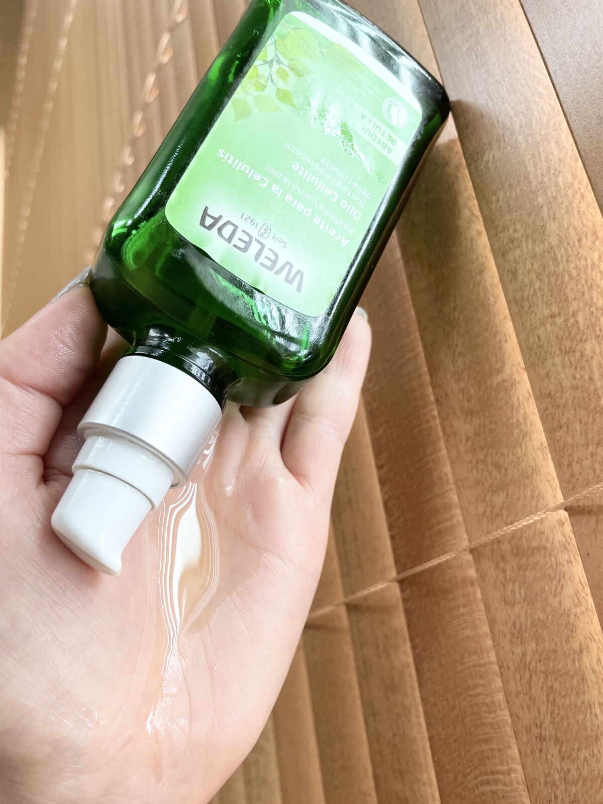 ホワイトバーチ ボディオイル/WELEDA/ボディオイルを使ったクチコミ（3枚目）