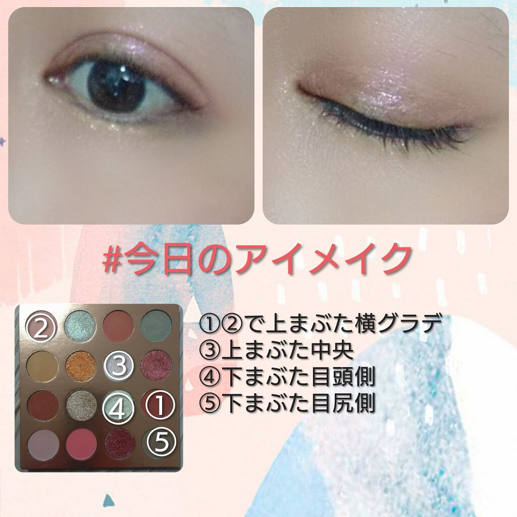 エデンの園 アイシャドウパレット/Venus Marble/アイシャドウパレットを使ったクチコミ（3枚目）