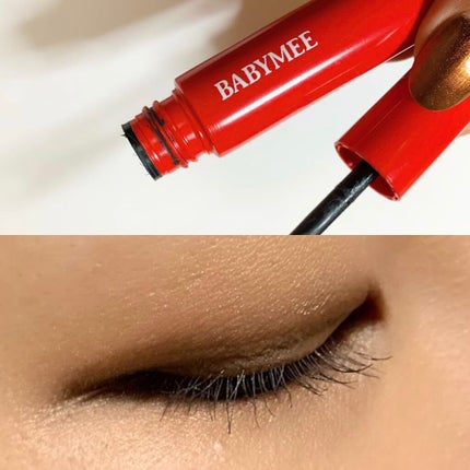 ニュアンスカラーマスカラ/BABYMEE/マスカラを使ったクチコミ(1枚目)