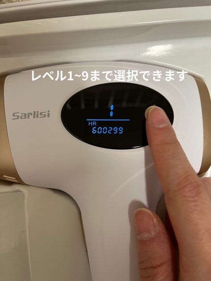 光脱毛器 VIO/Sarlisi/家庭用脱毛器を使ったクチコミ(3枚目)