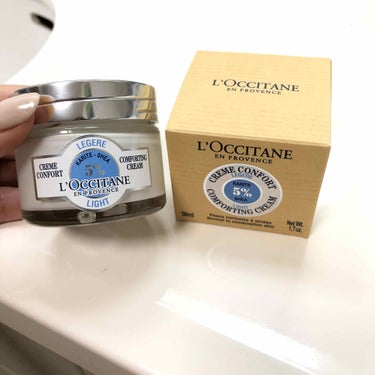 L'OCCITANE シア エクストラクリーム ライトのクチコミ「油膜感ゼロ。ベタつかない。

シアの良さって、表面はサラッとするのに
肌を柔らかに滑らかふっく.....」（1枚目）