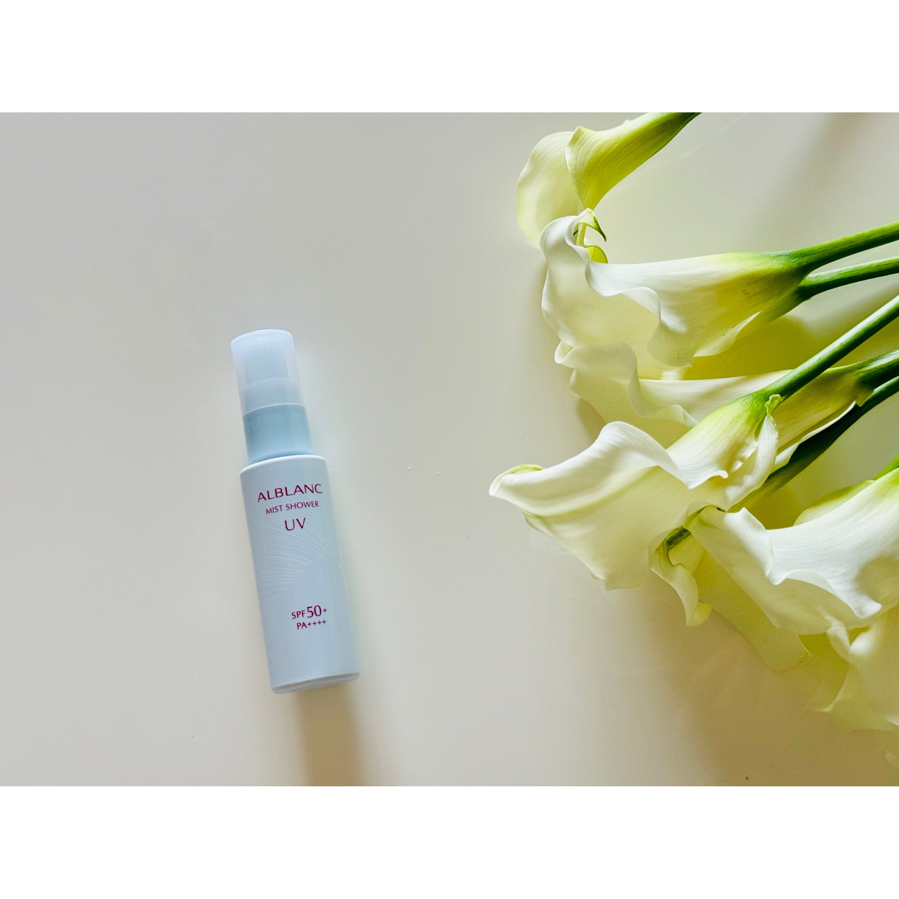 ミストシャワーUV/ALBLANC/日焼け止めミスト・スプレーを使ったクチコミ（2枚目）