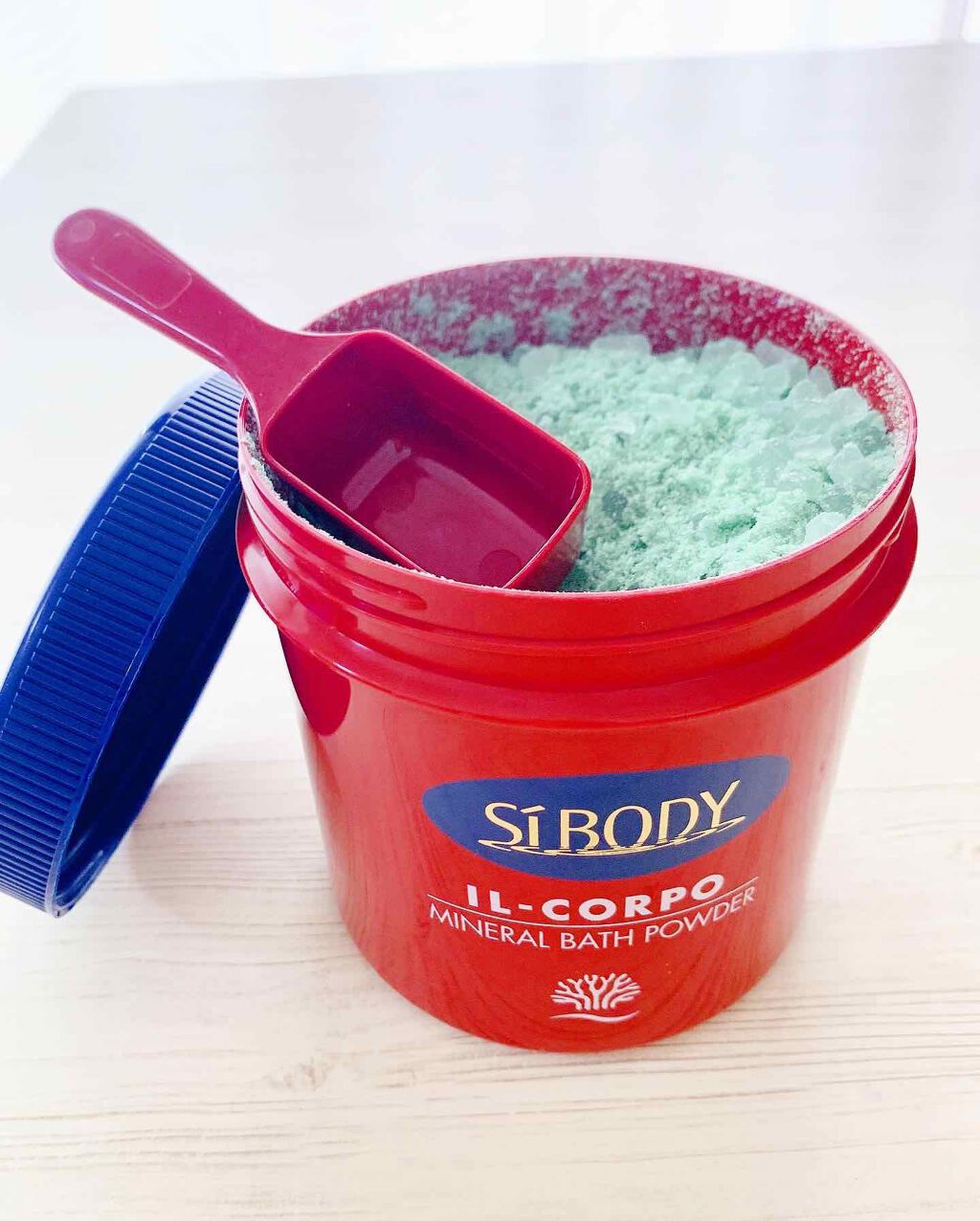 ミネラルバスパウダーオリジナル 600g/イルコルポ/無機塩系入浴剤を使ったクチコミ（1枚目）