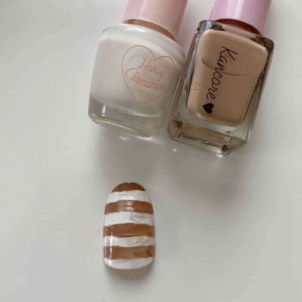 カンコレネイルカラー/DAISO/マニキュアを使ったクチコミ（2枚目）