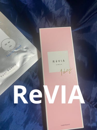 ReVIA ReVIA CIRCLE 1dayのクチコミ「ReVIA
ReVIA CIRCLE 1day Black

黒いカラコンを久しぶりに買いまし.....」（1枚目）