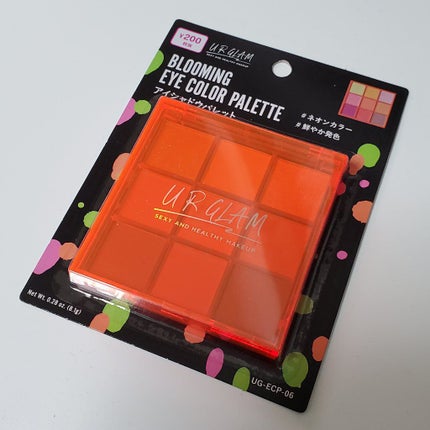 UR GLAM BLOOMING EYE COLOR PALETTE/U R GLAM/アイシャドウパレットを使ったクチコミ(1枚目)