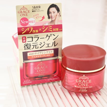 グレイス ワン 薬用リンクル リペアジェル/グレイスワン/オールインワン化粧品を使ったクチコミ(4枚目)