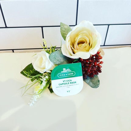 CICA カプセルマスク/VT/洗い流すパック・マスクを使ったクチコミ(1枚目)