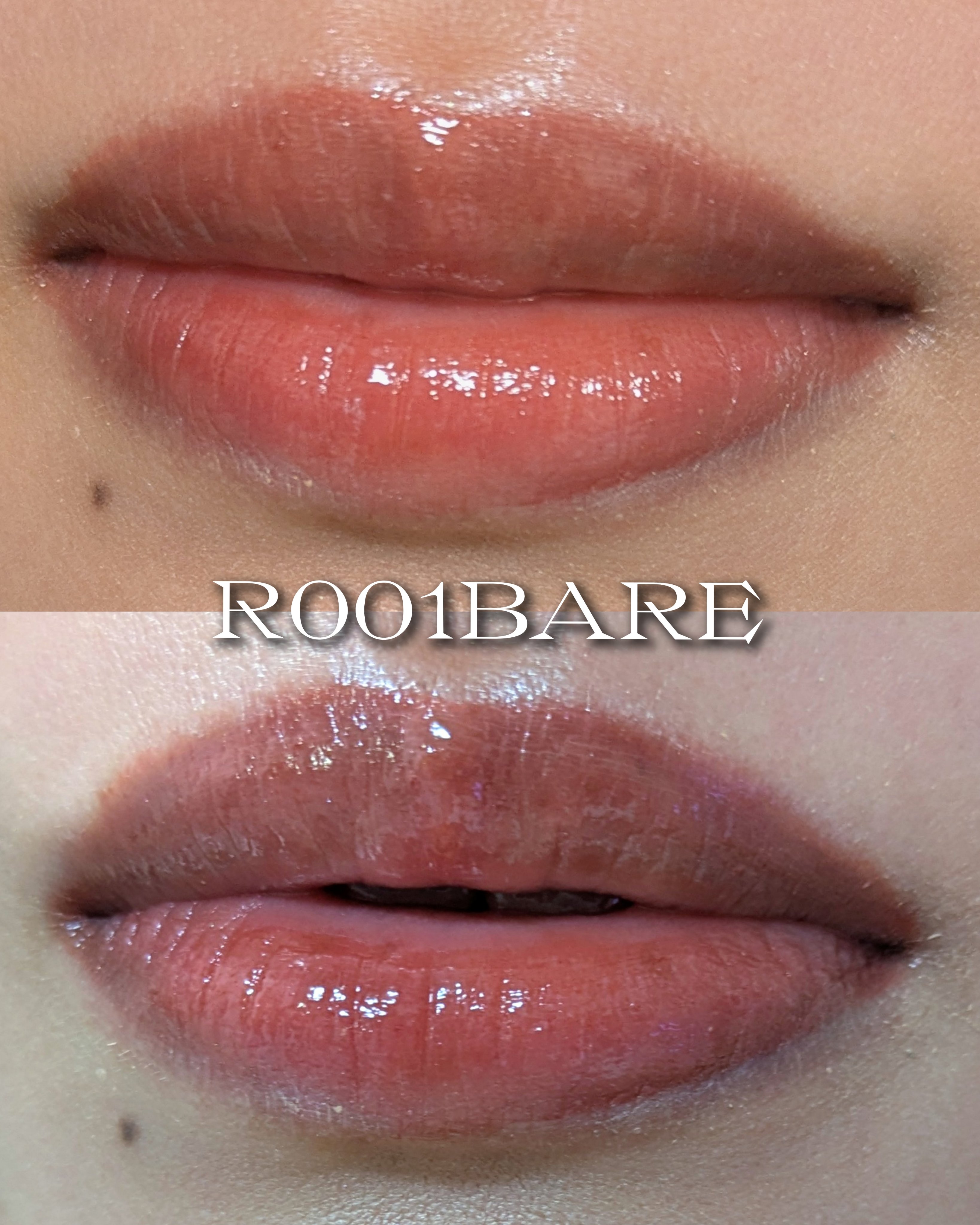 ロウグロウジェルティント R008 レア/hince/リップティントを使ったクチコミ（3枚目）