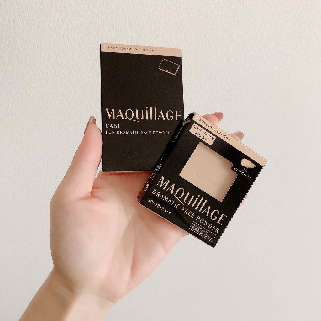 ドラマティックフェイスパウダー/マキアージュ/プレストパウダーを使ったクチコミ(1枚目)