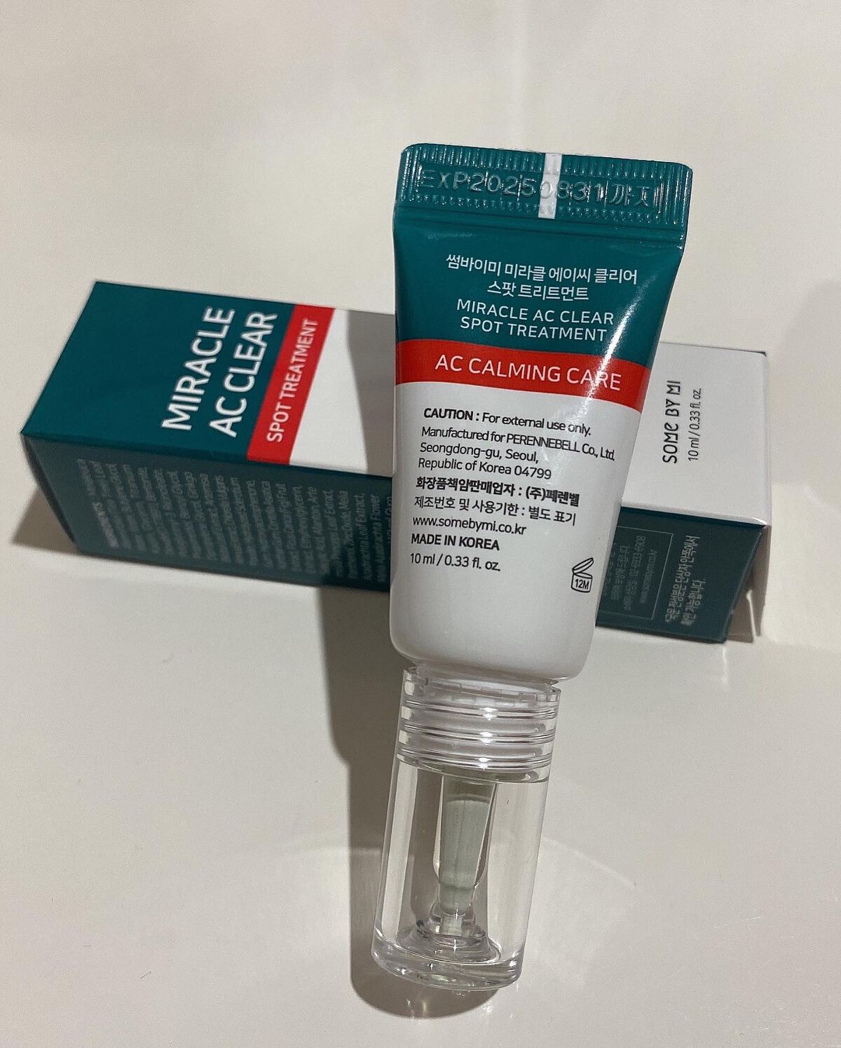 ミラクルアクネクリアスポットトリートメント/SOME BY MI/美容液を使ったクチコミ（1枚目）