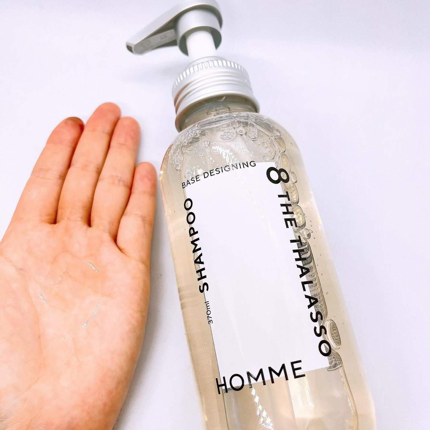 エイトザタラソ オム ベースデザイニング シャンプー/ヘアトリートメント/エイトザタラソ/市販シャンプーを使ったクチコミ(2枚目)