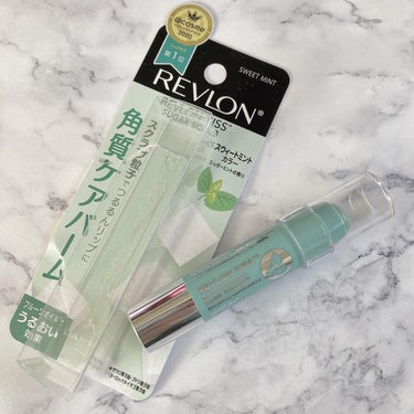 レブロン キス シュガー スクラブ 112 スウィート ミント/REVLON/リップスクラブを使ったクチコミ（2枚目）