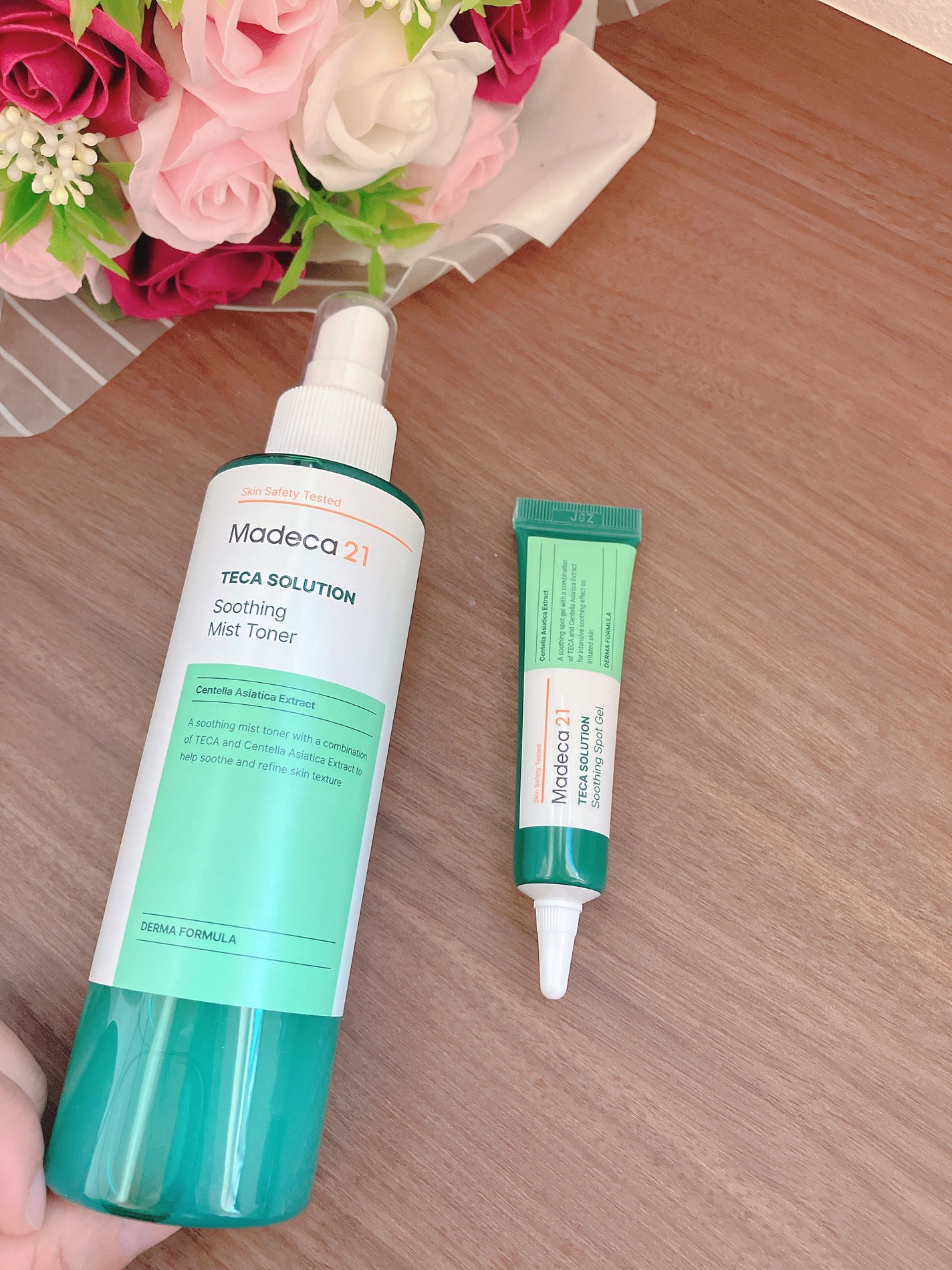 テカソルーションスージングミストトナー/Madeca21/ミスト状化粧水を使ったクチコミ(1枚目)