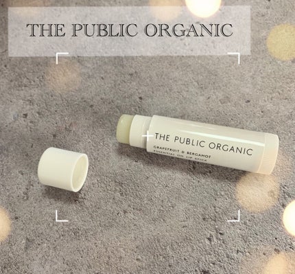 オーガニック認証 精油リップスティック スーパーポジティブ ライズ/THE PUBLIC ORGANIC/リップクリームを使ったクチコミ(1枚目)