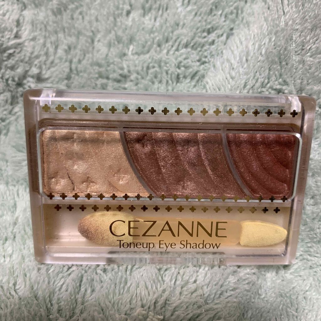 トーンアップアイシャドウ/CEZANNE/アイシャドウパレットを使ったクチコミ(1枚目)