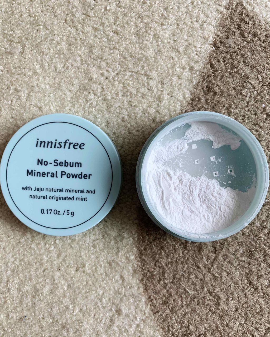 ノーセバム ミネラルパウダー/innisfree/ルースパウダーを使ったクチコミ(2枚目)