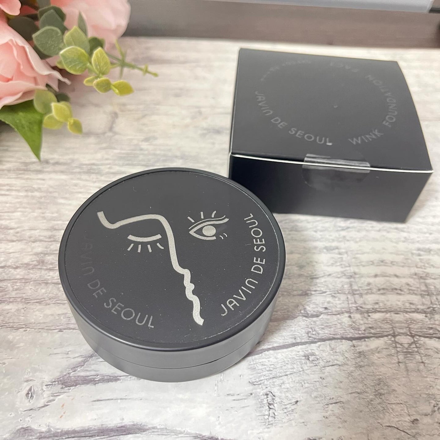 ジャビンドゥソウル ウインクファンデーションパクト/Javin De Seoul/クッションファンデーションを使ったクチコミ(1枚目)
