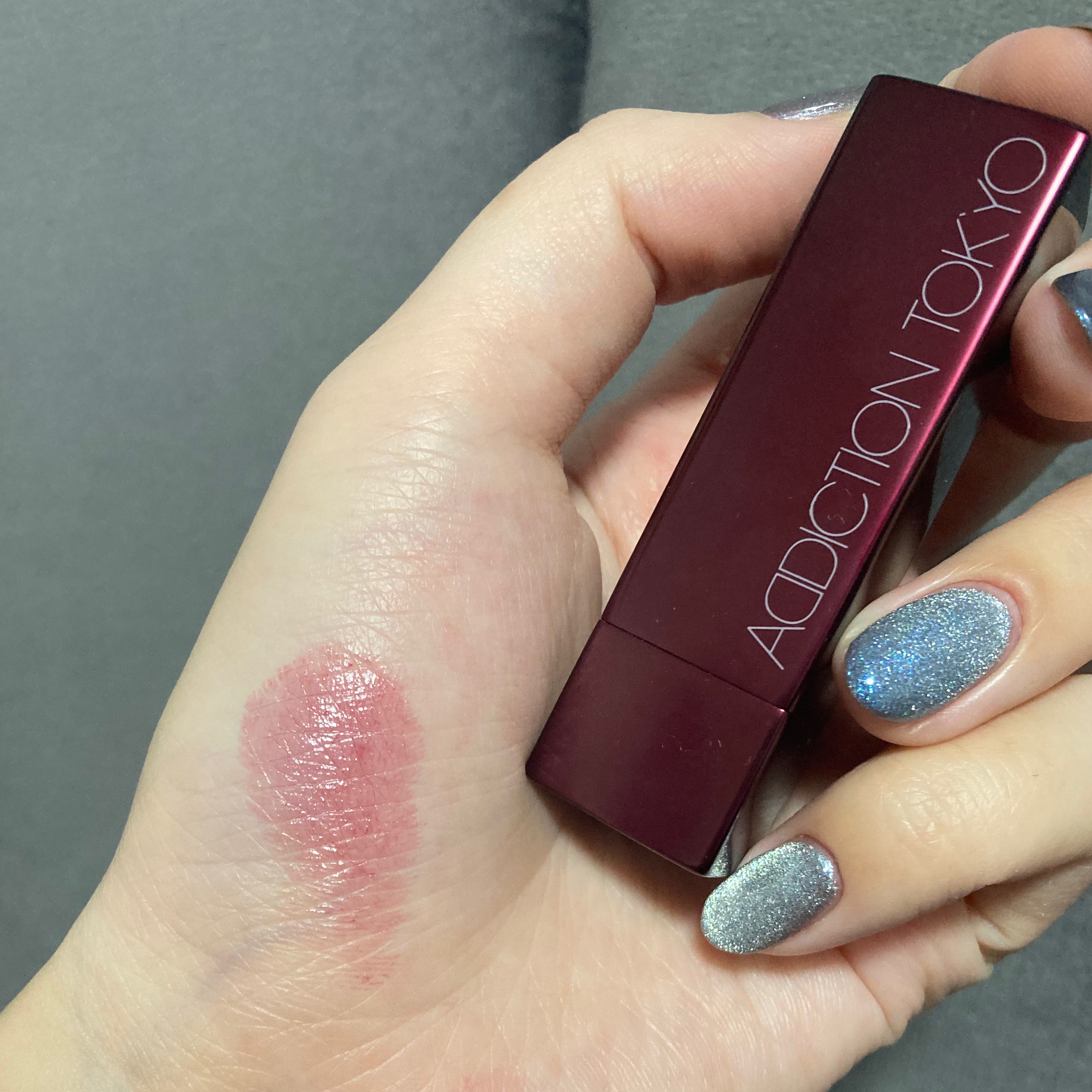 アディクション ザ リップスティック シアー 004 Cassis カシス/ADDICTION/口紅を使ったクチコミ（1枚目）