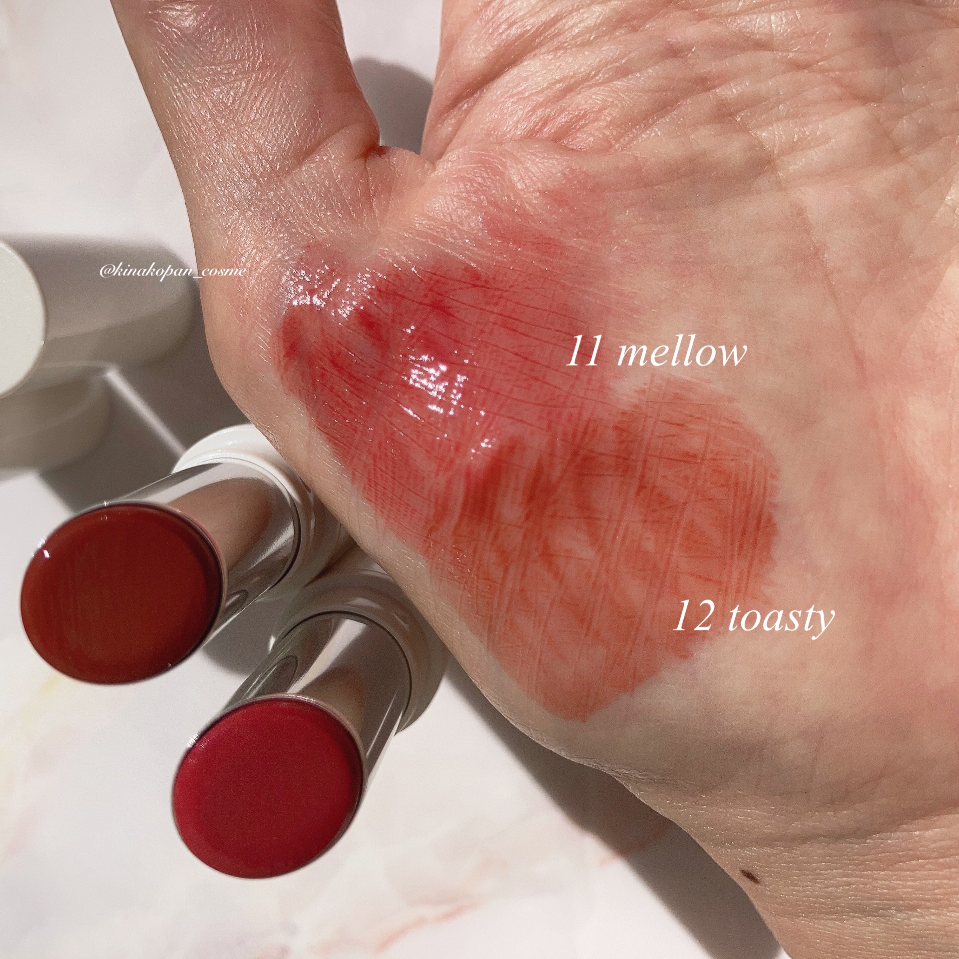 アワーグロウリップ/oenir/口紅を使ったクチコミ（2枚目）