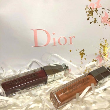 #Dior 
#アディクトリップマキシマイザー
016 SHIMMER NUDE
020 BROWN
どちらも限定色です。
発売されるって知ってもぉ色味に一目惚れ💕
オンラインショップでさっそくゲットし