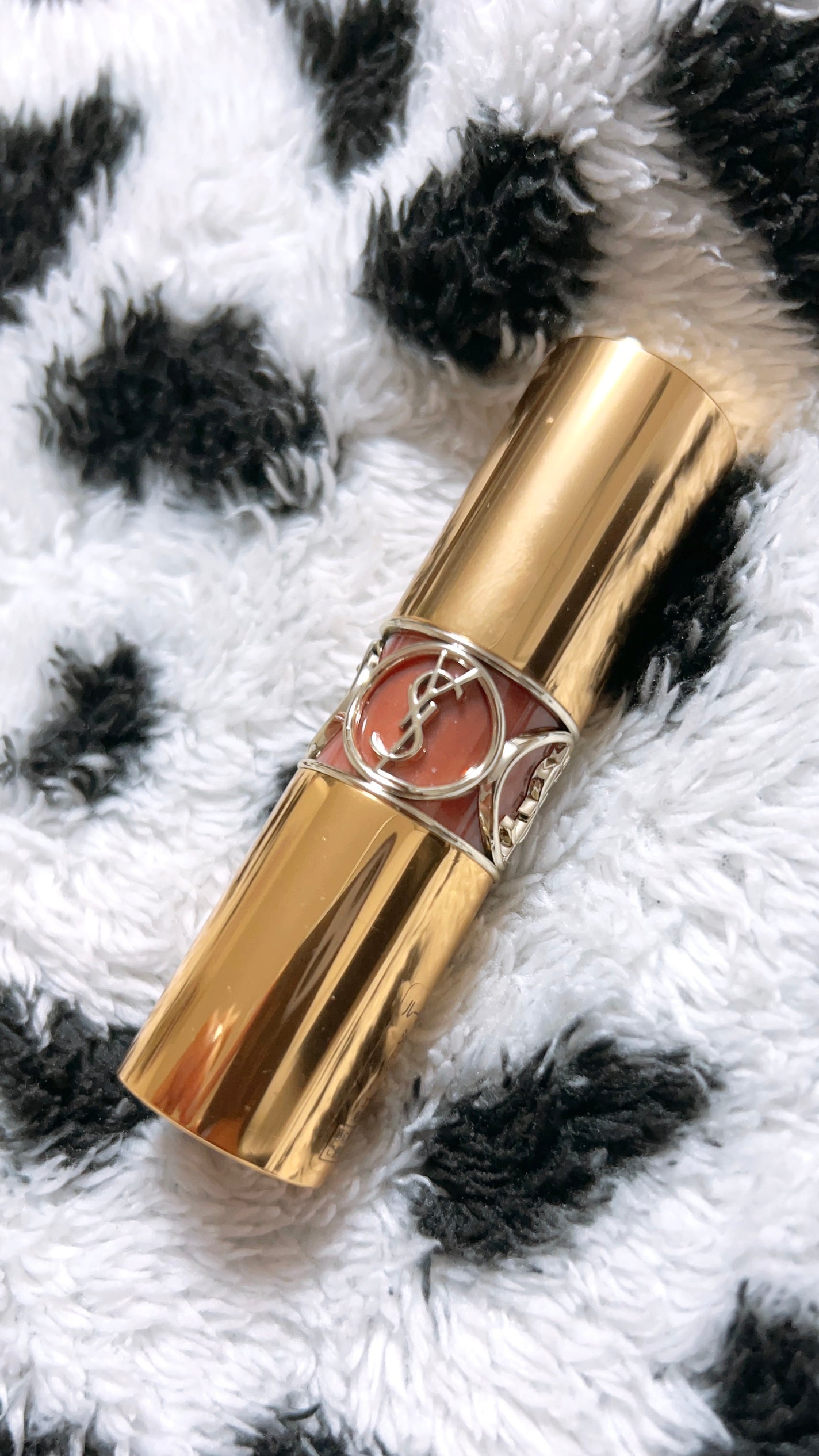 ルージュ ヴォリュプテ シャイン/YVES SAINT LAURENT BEAUTE/口紅を使ったクチコミ(1枚目)