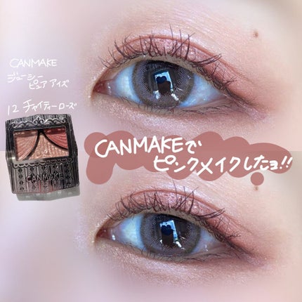 ジューシーピュアアイズ/キャンメイク/アイシャドウパレットを使ったクチコミ(1枚目)