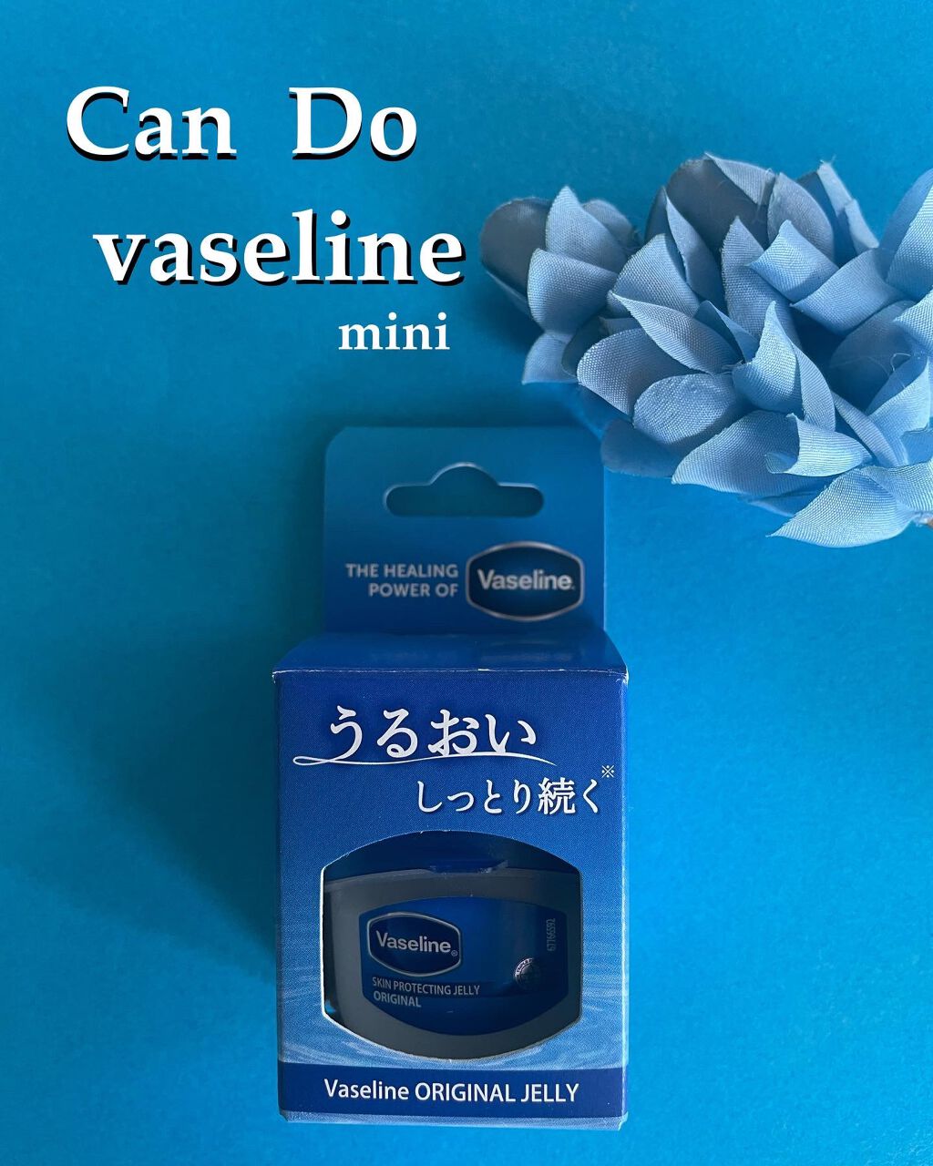 Vaseline ORIGINAL JELLY/キャンドゥ/リップバームを使ったクチコミ（1枚目）