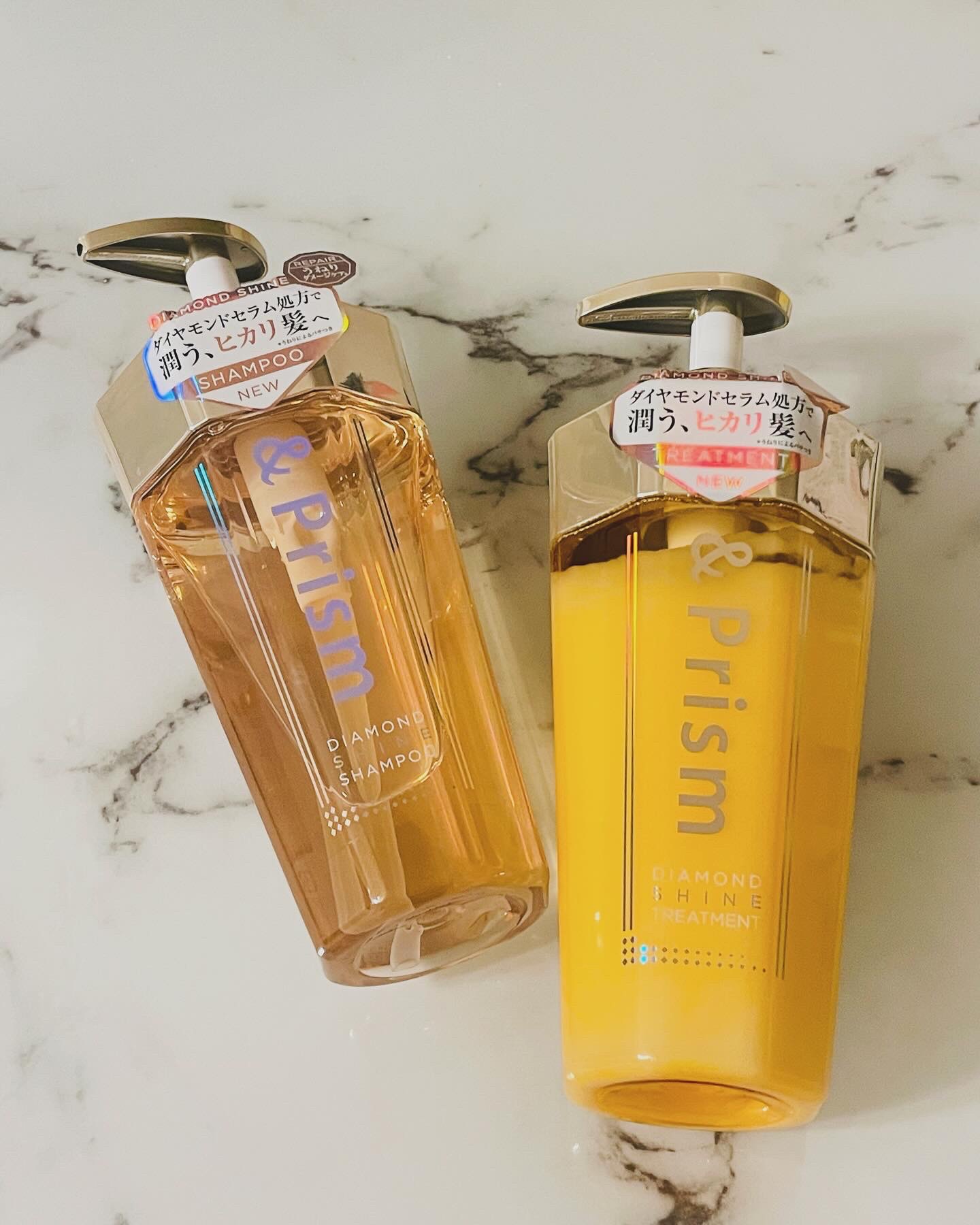 DIAMOND SHINE シャンプー/ヘアトリートメント/&Prism/市販シャンプーを使ったクチコミ（1枚目）