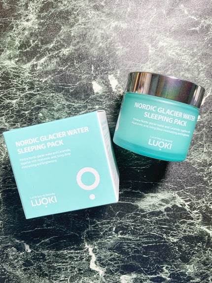 ノルディック氷河水スリーピングパック/LUOKI/フェイスクリームを使ったクチコミ(1枚目)