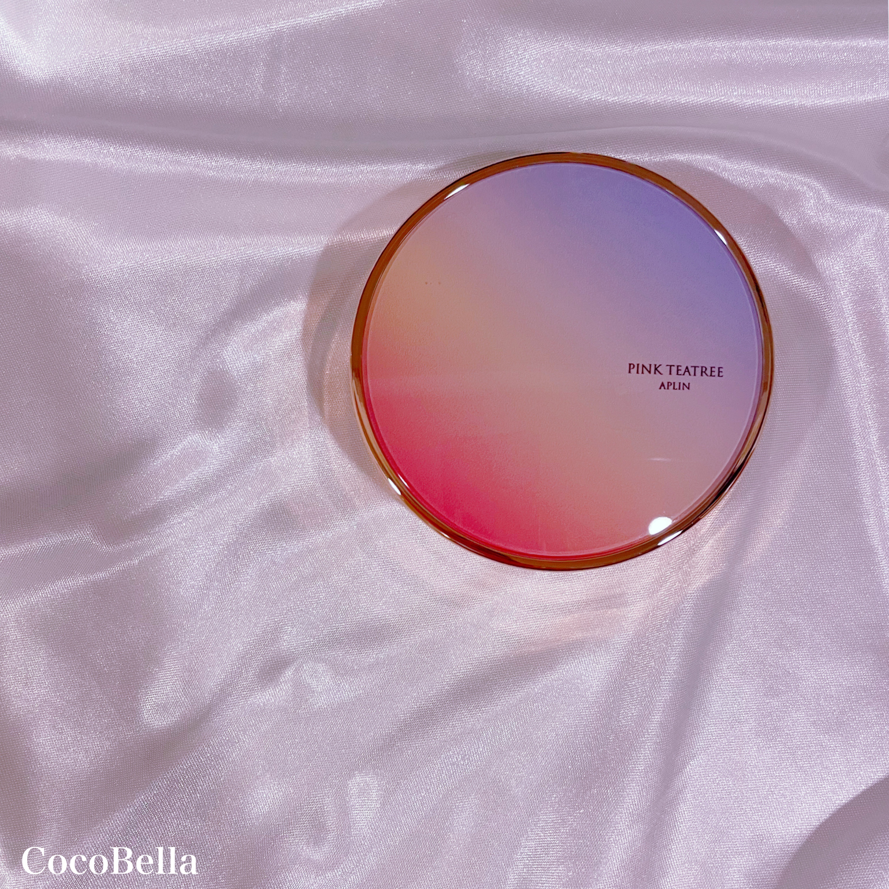 ピンクティーツリーカバークッション/APLIN/クッションファンデーションを使ったクチコミ（1枚目）