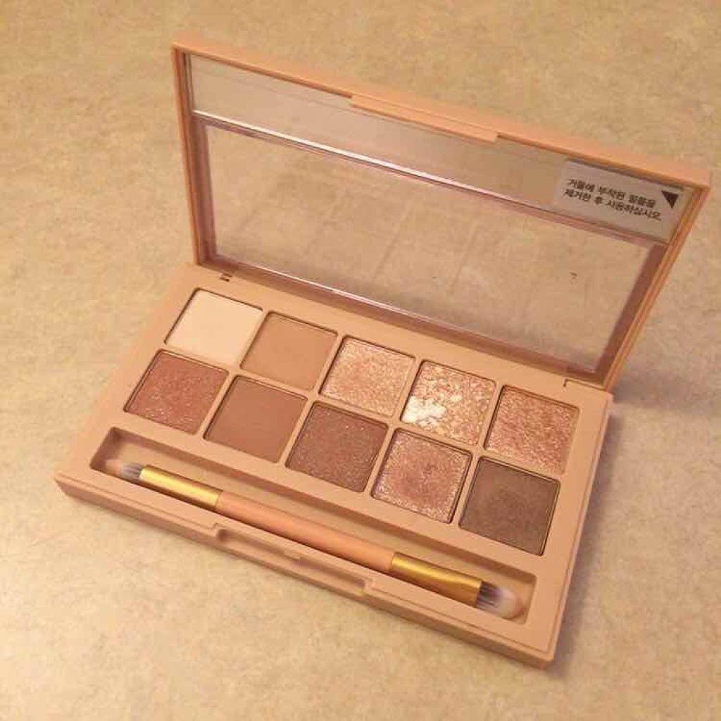 プロ アイ パレット/CLIO/アイシャドウパレットを使ったクチコミ（2枚目）