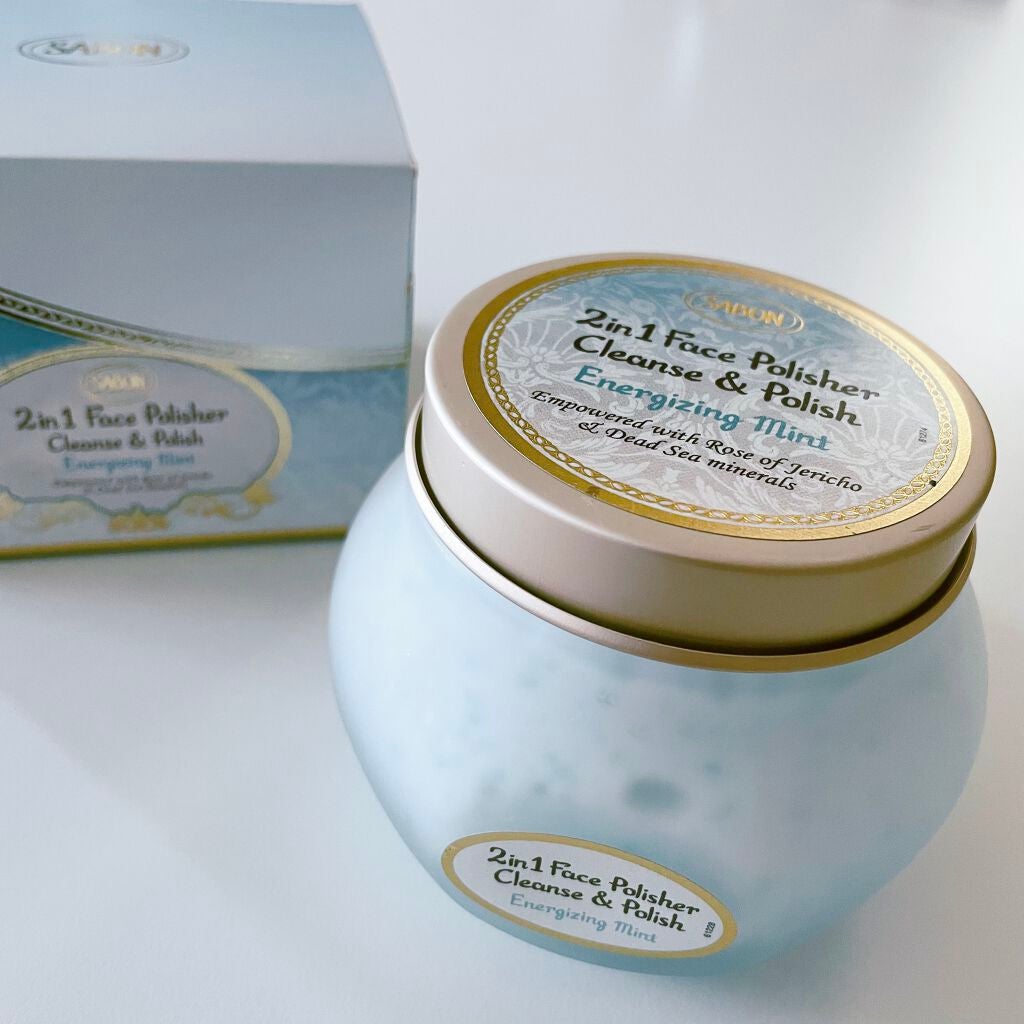 フェイスポリッシャー リフレッシング(ミント)/SABON/スクラブ・ゴマージュを使ったクチコミ(1枚目)