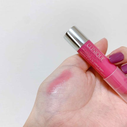 チャビー スティック モイスチャライジング リップ カラー バーム/CLINIQUE/口紅を使ったクチコミ(2枚目)