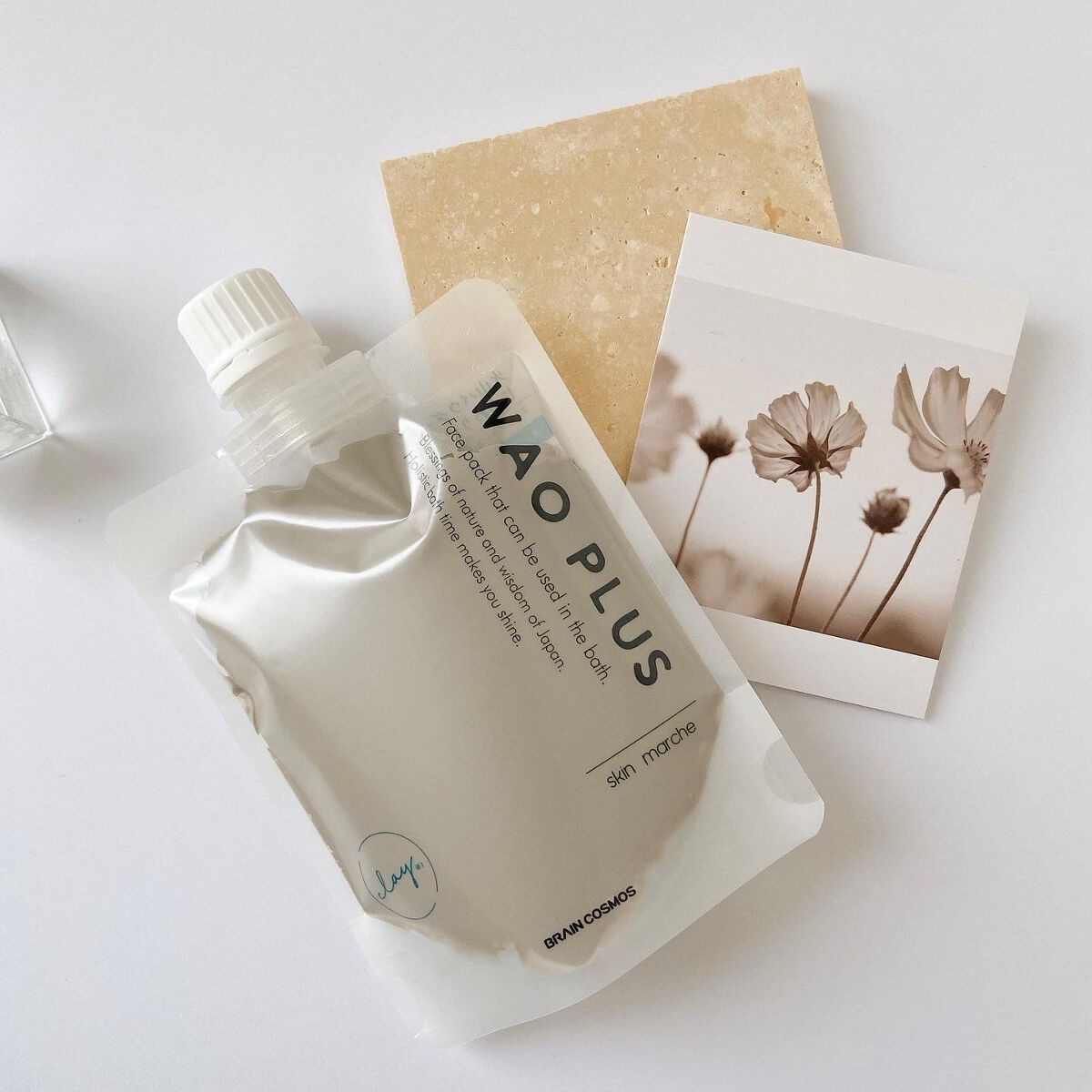 skinmarche WAOPLUS プロフェッショナルクレイパック/ブレーンコスモス/洗い流すパック・マスクを使ったクチコミ（1枚目）