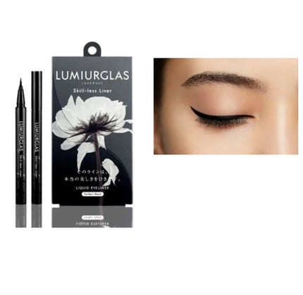 スキルレスライナー/LUMIURGLAS/リキッドアイライナーを使ったクチコミ(1枚目)