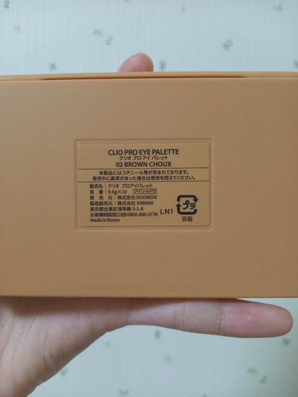 プロ アイ パレット/CLIO/アイシャドウパレットを使ったクチコミ(5枚目)