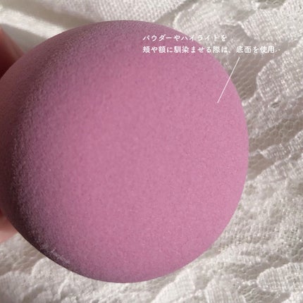 &be ブラックスポンジ/&be/パフ・スポンジを使ったクチコミ(4枚目)