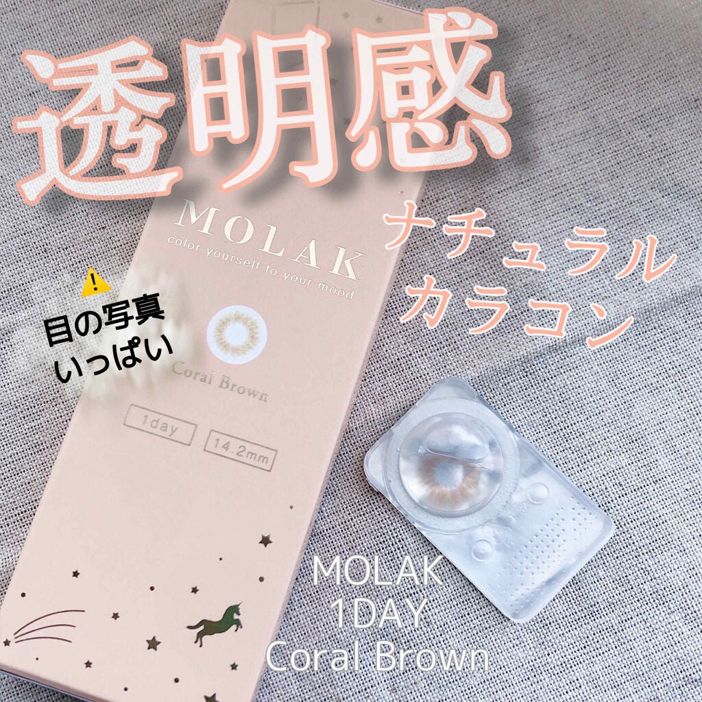 MOLAK 1day/MOLAK/ワンデー(1DAY)カラコンを使ったクチコミ(1枚目)