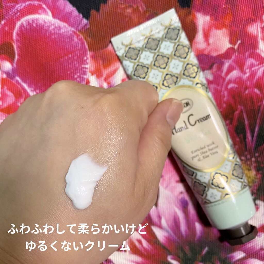 ハンドクリーム ホワイトティー/SABON/ハンドクリームを使ったクチコミ（2枚目）
