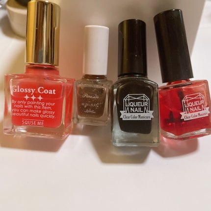 グロッシーコート/スキューズミー/オールインワンネイルを使ったクチコミ(7枚目)