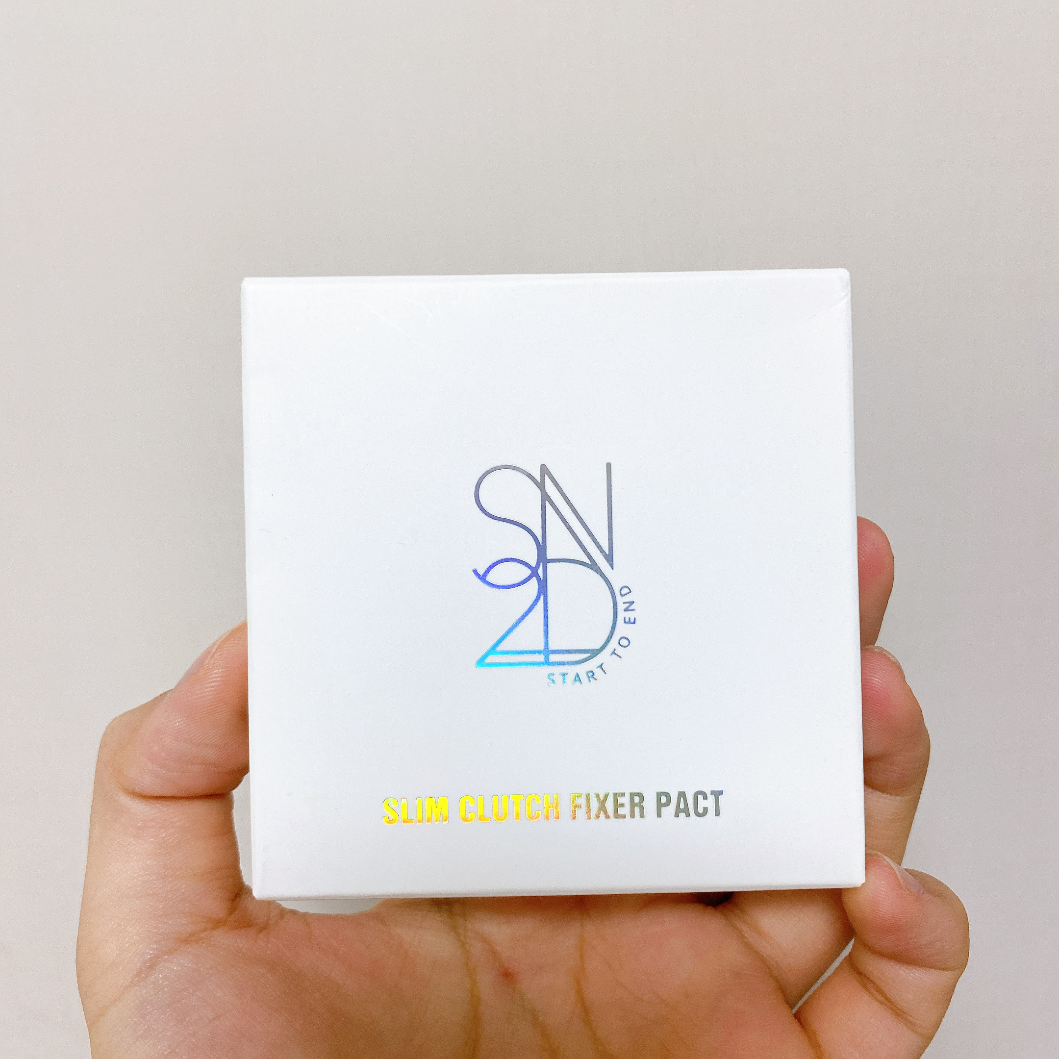 エスツーエンディー スリムクラッチフィクサーパクト/S2ND/プレストパウダーを使ったクチコミ（3枚目）