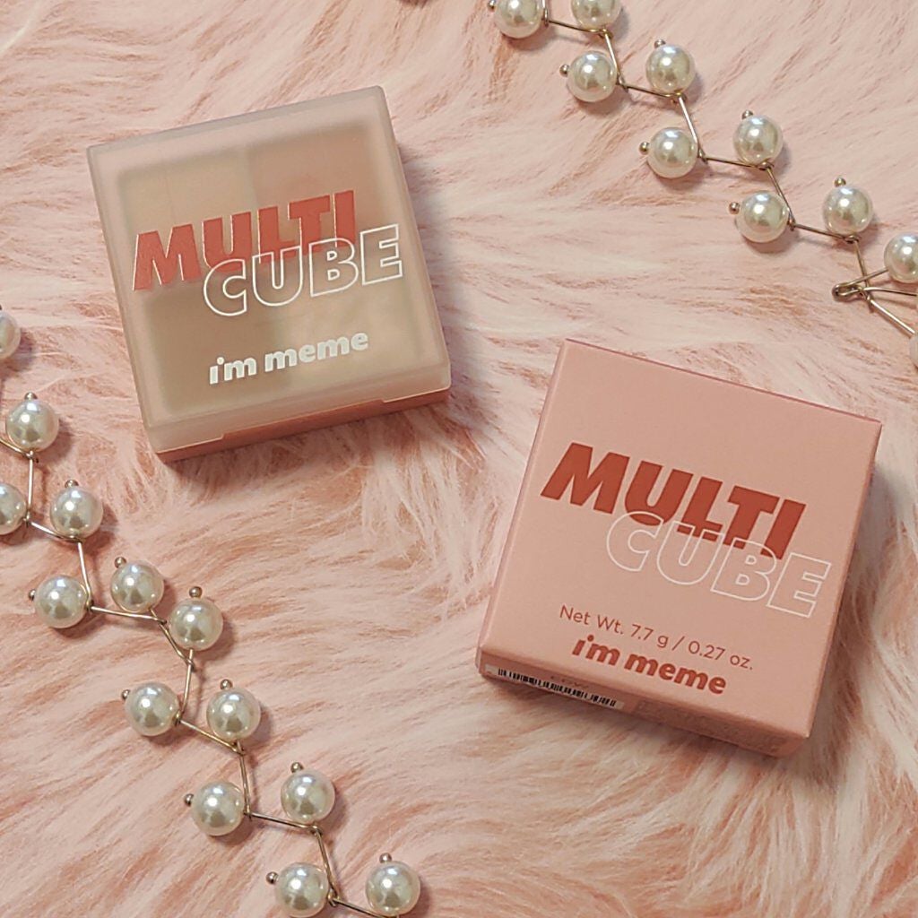 マルチキューブ/i’m meme/アイシャドウパレットを使ったクチコミ(2枚目)