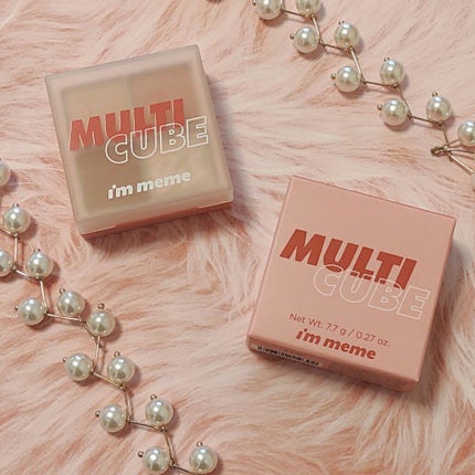 マルチキューブ/i’m meme/アイシャドウパレットを使ったクチコミ(2枚目)